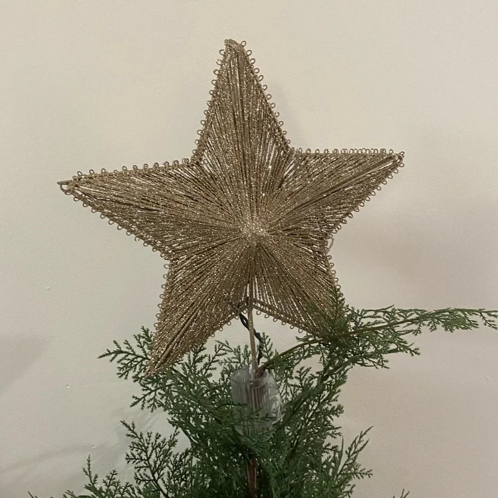 Tree Star Topper With Clip Changes Multicolored/ Or Stays White Target